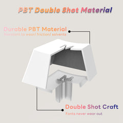 IOAOI Classic 104-Keys OEM Profile PBT Keycap Sets