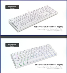 IOAOI Sky 132-Keys OEM Profile PBT Keycap Sets