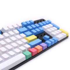 IOAOI Chalk Cover 108-Keys OEM Profile PBT Keycap Sets