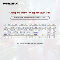 IOAOI CyberPunk 104-Keys OEM Profile PBT Keycap Sets