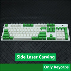 IOAOI Cheese Green 104-Keys OEM Profile PBT Keycap Sets