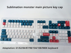 IOAOI Monsters 129-Keys OEM Profile PBT Keycap Sets