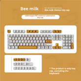 IOAOI Bee Milk 117-Keys OEM Profile PBT Keycap Sets