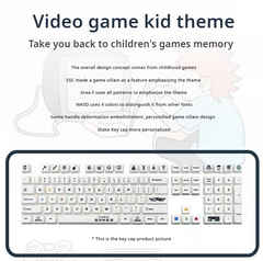 IOAOI Game Boy 104-Keys OEM Profile PBT Keycap Sets