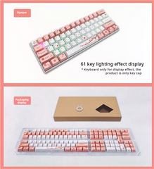 IOAOI Cherry Pink 117-Keys OEM Profile PBT Keycap Sets