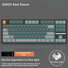 IOAOI K87 SHADOW Wired Mechanical Keyboard