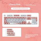IOAOI Cherry Pink 117-Keys OEM Profile PBT Keycap Sets