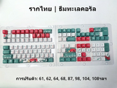 IOAOI ทะเลปะการัง 125 คีย์ XDA รุ่น PBT คีย์แคป