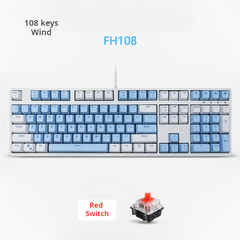 IOAOI K108 Sea-Breeze RGB Wired Mechanical Keyboard
