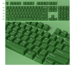 IOAOI GREEN 126-Keys Cherry Profile PBT Keycap Sets