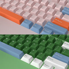 IOAOI RED 126-Keys Cherry Profile PBT Keycap Sets