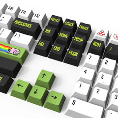 IOAOI Computer Virus 129-Keys OEM Profile PBT Keycap Sets