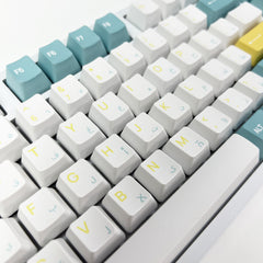 IOAOI البحر الليمون 129 مفتاح تصنيع المعدات الأصلية PBT مفتاح غطاء مجموعة