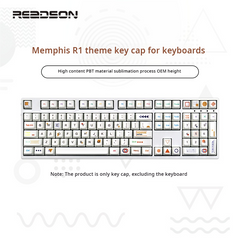 IOAOI  Memphis R1 104-Keys OEM Profile PBT Keycap Sets