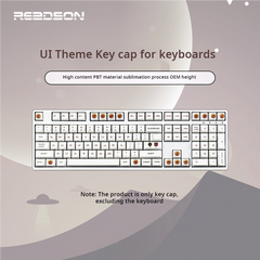 IOAOI  UI 104-Keys OEM Profile PBT Keycap Sets