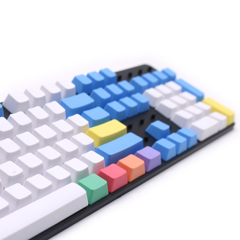 IOAOI  Chalk Cover 108-Keys OEM Profile PBT Keycap Sets