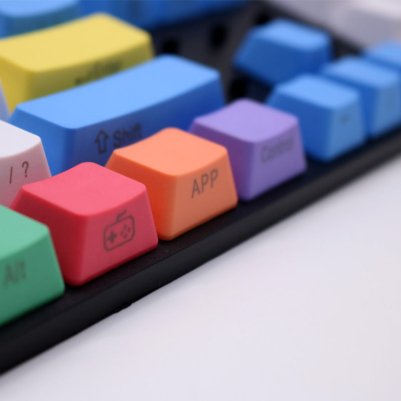 IOAOI  Chalk Cover 108-Keys OEM Profile PBT Keycap Sets