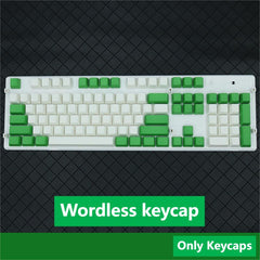 IOAOI  Cheese Green 104-Keys OEM Profile PBT Keycap Sets