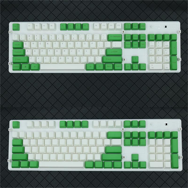 IOAOI  Cheese Green 104-Keys OEM Profile PBT Keycap Sets