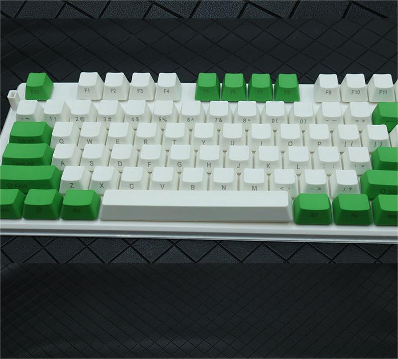 IOAOI  Cheese Green 104-Keys OEM Profile PBT Keycap Sets