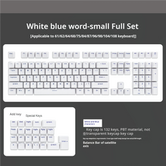 IOAOI  Sky 132-Keys OEM Profile PBT Keycap Sets