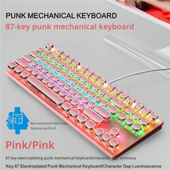 IOAOI  K87 Punk Wired  Mechanical Keyboard