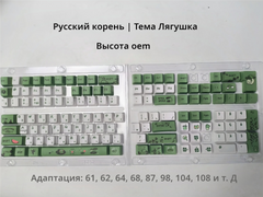 IOAOI Little Frog 125 - клавишный XDA Профиль PBT