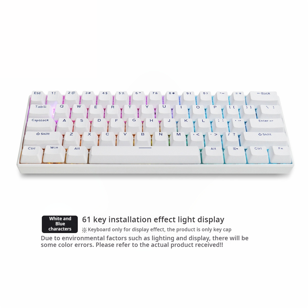 IOAOI  Sky 132-Keys OEM Profile PBT Keycap Sets