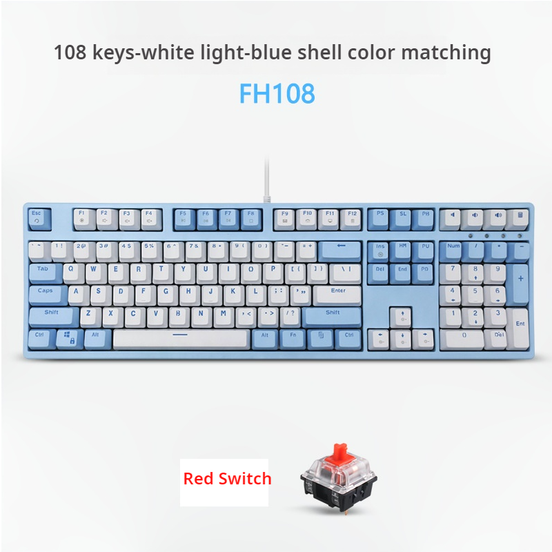 IOAOI K108 Wind RGB Wired Mechanical Keyboard