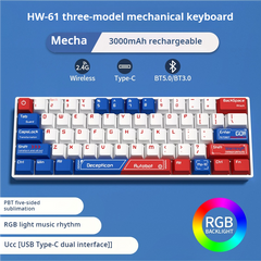 IOAOI K61 Mecha RGB Wireless Mechanical Keyboard