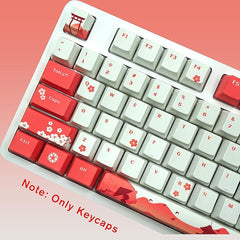IOAOI  Sakura 104-Keys OEM Profile PBT Keycap Sets