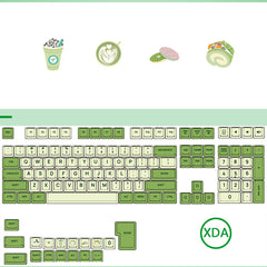 IOAOI  Matcha 125-Keys XDA Profile PBT Keycap Sets