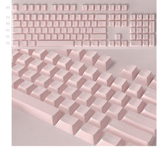 IOAOI  PINK 126-Keys Cherry Profile PBT Keycap Sets