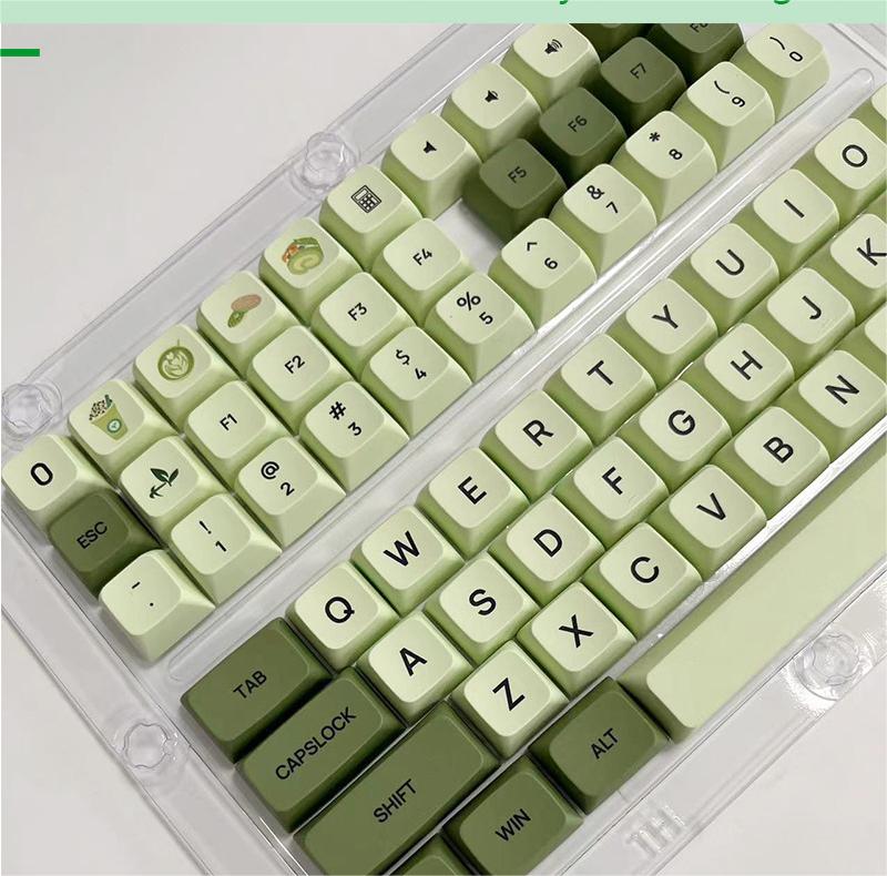 IOAOI  Matcha 125-Keys XDA Profile PBT Keycap Sets