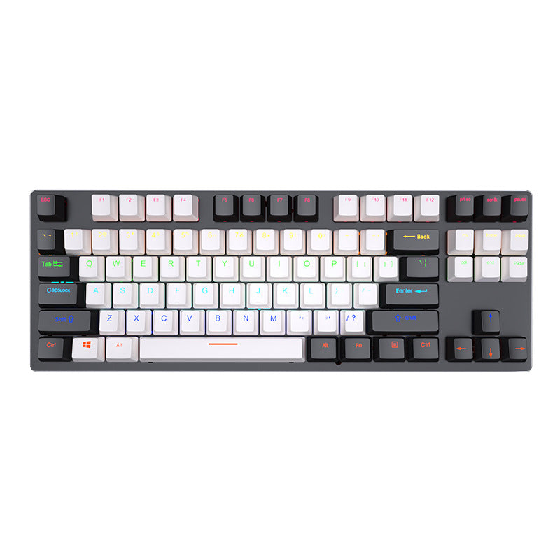 IOAOI  K87 Panda Wired Mechanical Keyboard