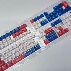 IOAOI Autobots 129-клавишный OEM-профиль, наборы колпачков из PBT