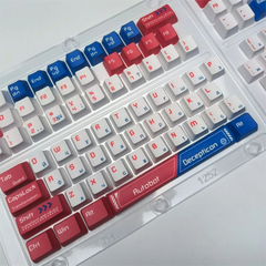 IOAOI Autobots 129-клавишный OEM-профиль, наборы колпачков из PBT