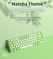 IOAOI K68 Matcha  RGB Mechanical Keyboard