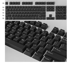 IOAOI  BLACK 126-Keys Cherry Profile PBT Keycap Sets