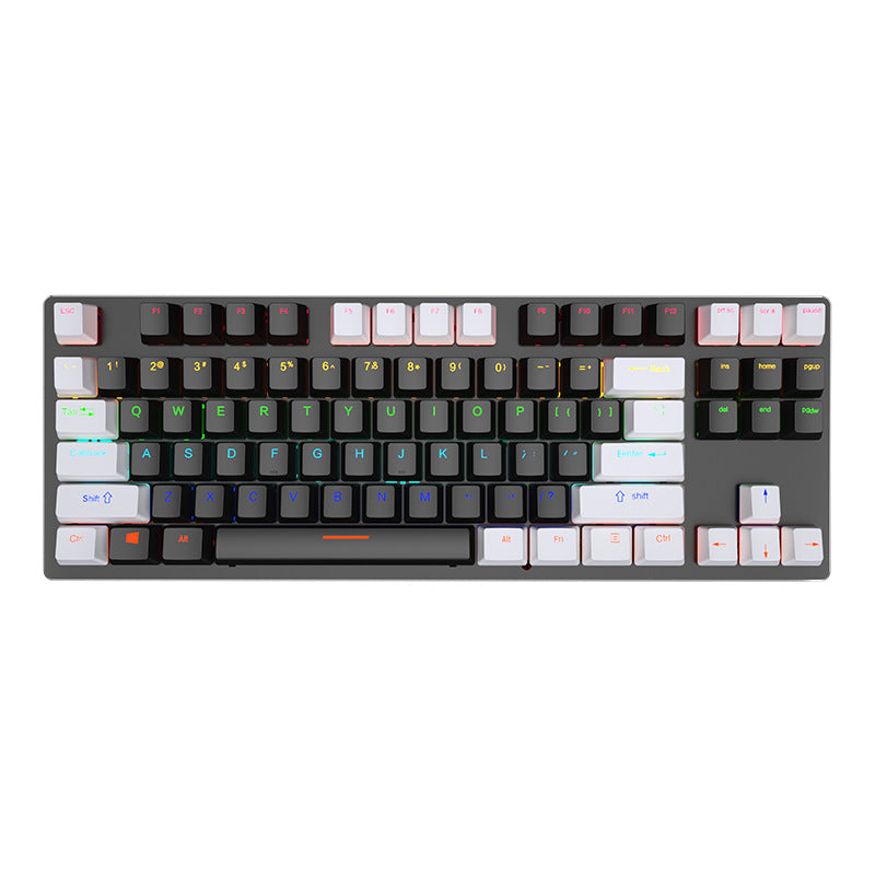IOAOI  K87 Panda Wired Mechanical Keyboard