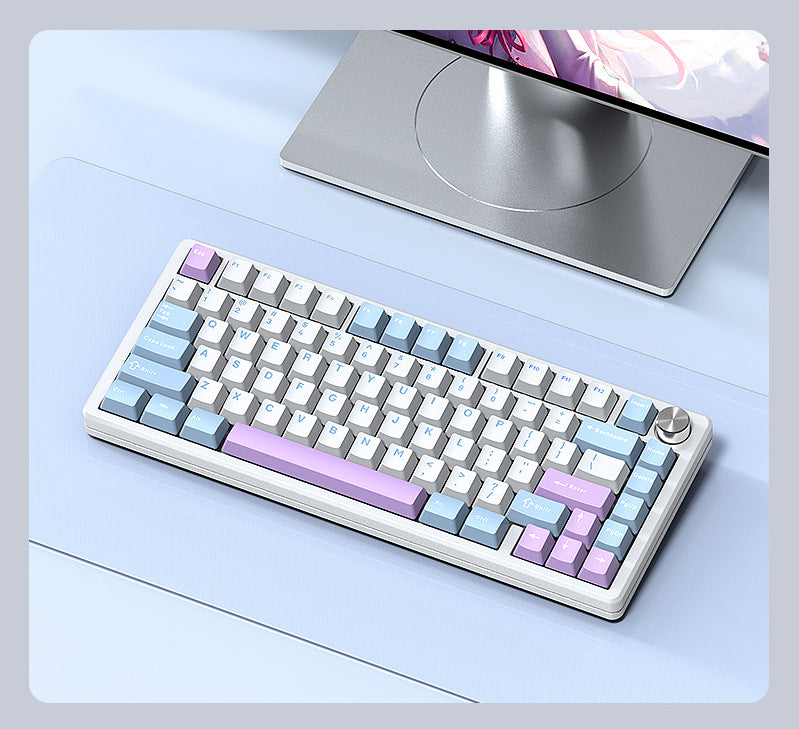 Hoya R83 IOAOI R83 crystal Wireless connection Mechanical Keyboard