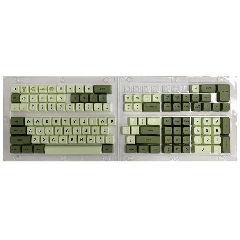 IOAOI  Matcha 125-Keys XDA Profile PBT Keycap Sets