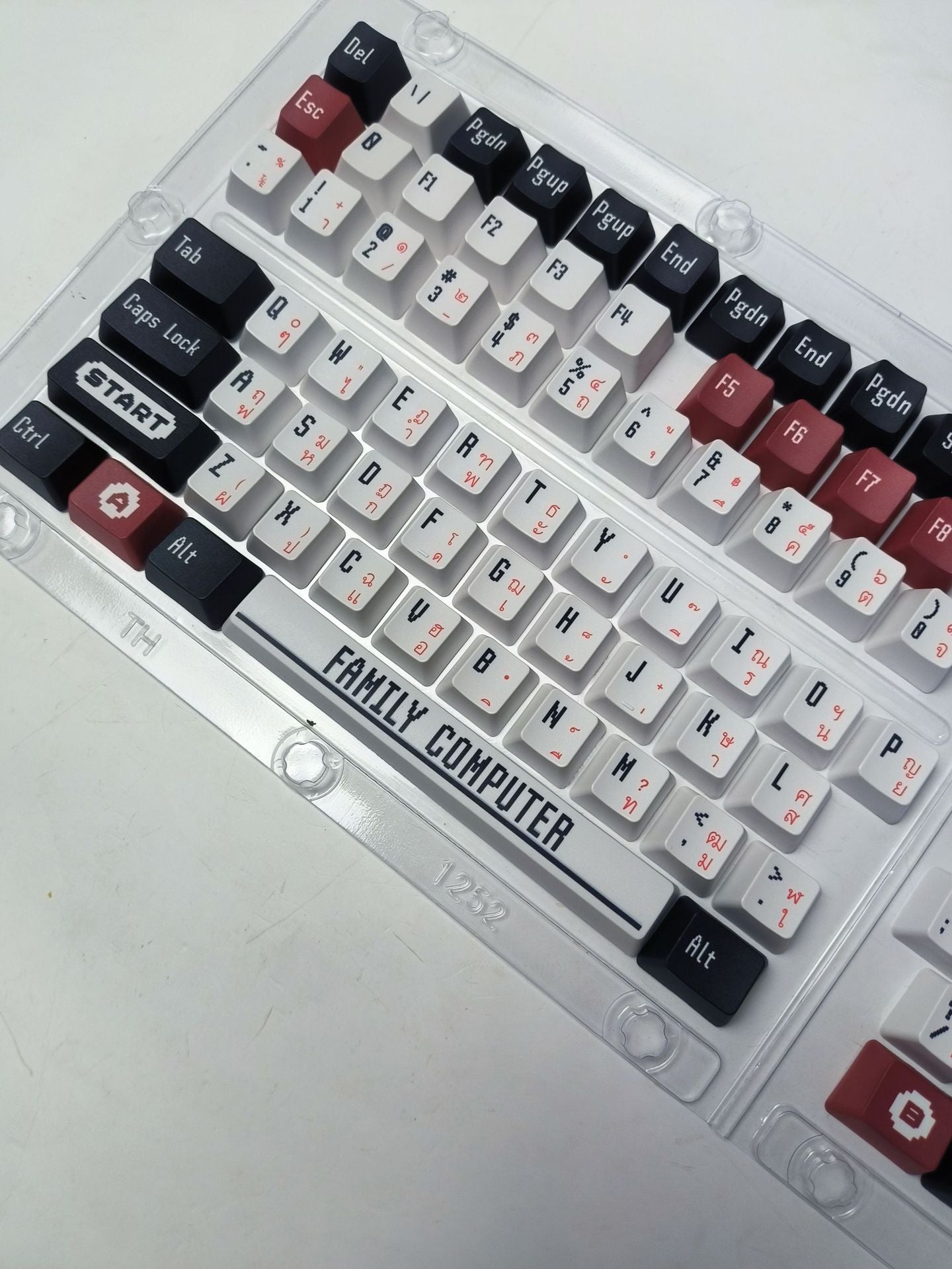 IOAOI เกม 129 คีย์โปรไฟล์ OEM ชุดปุ่มกด PBT