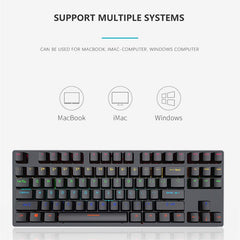 IOAOI  K87 Panda Wired Mechanical Keyboard