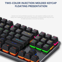 IOAOI  K87 Panda Wired Mechanical Keyboard