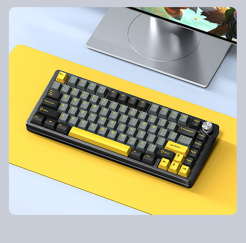 Hoya R83 IOAOI R83 crystal Wireless connection Mechanical Keyboard