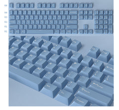IOAOI  BLUE 126-Keys Cherry Profile PBT Keycap Sets