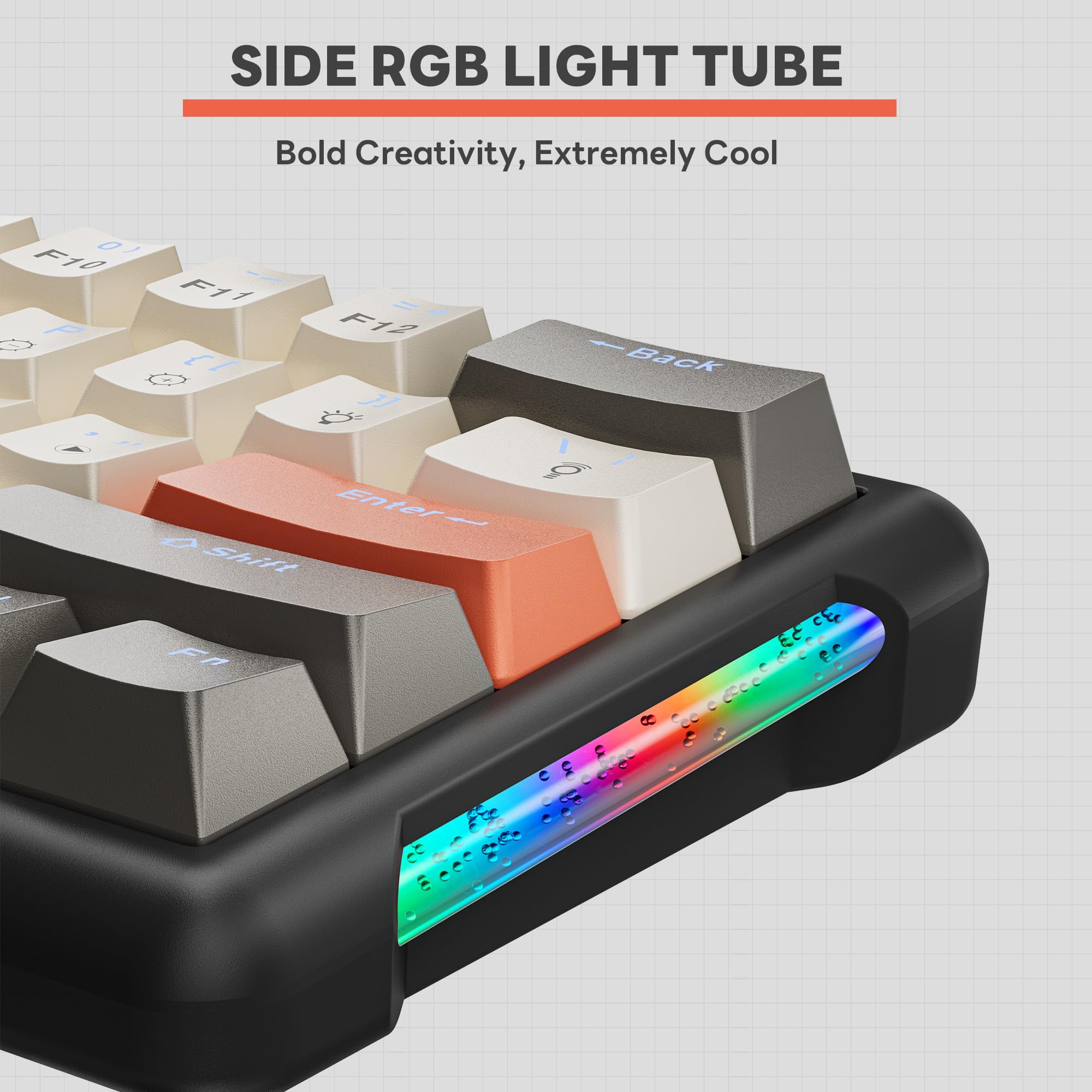 IOAOI K61 Ocean RGB Wired Mechanical Keyboard