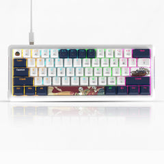IOAOI  K61 Panda RGB Wired Mechanical Keyboard