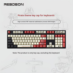 IOAOI  Pirate 104-Keys OEM Profile PBT Keycap Sets